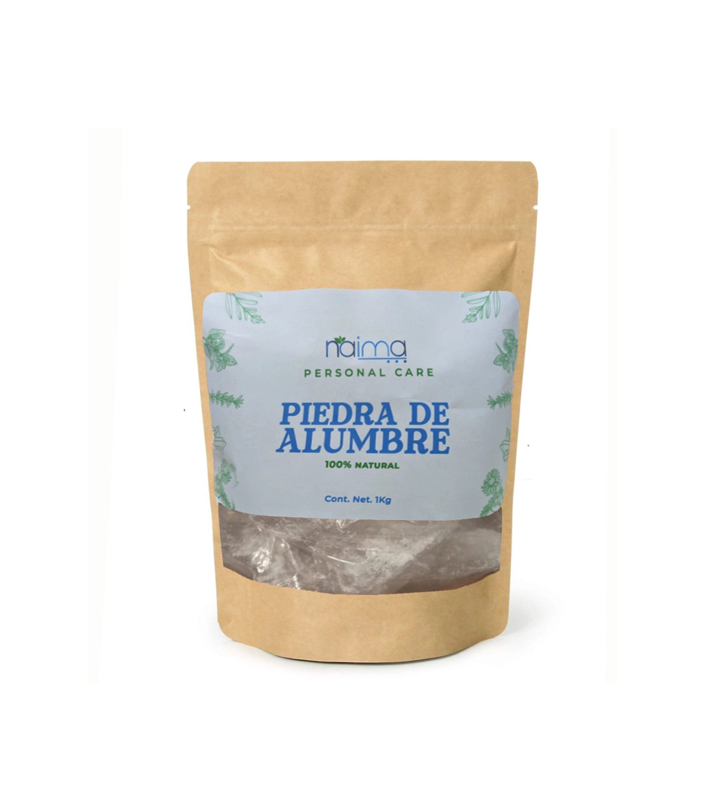 Piedra Alumbre - Pequeña - 1kg Natural
