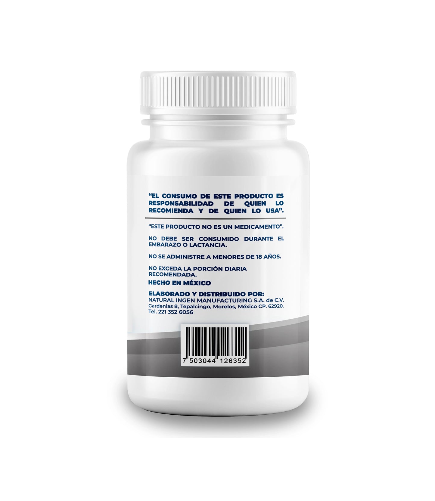 Zinc adicionado con Vitamina C y Gengibre 500mg