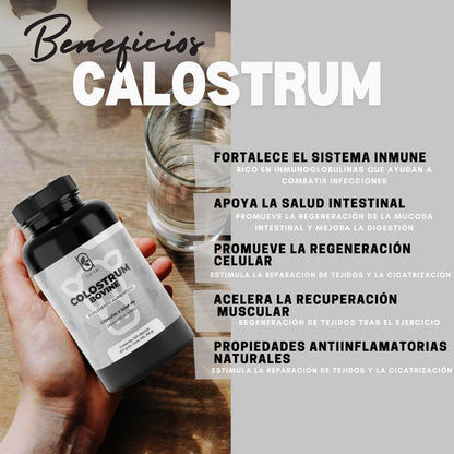 NAIMA Colostrum Bovine 240 Cápsulas | Ingredientes Naturales de origen Bovino | Salud digestiva | Calostro Bovino | Nutrientes esenciales | 700mg por Cápsula |