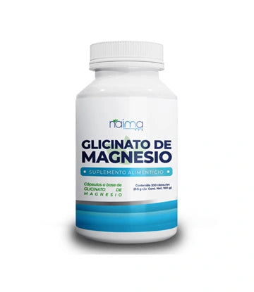 Glicinato Magnesio 200 Cápsulas por Frasco
