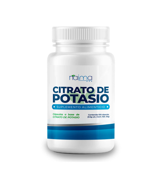 Citrato de potasio 500mg