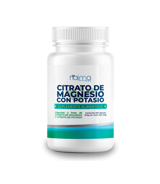 Citrato de Magnesio Con Citrato de Potasio 500mg