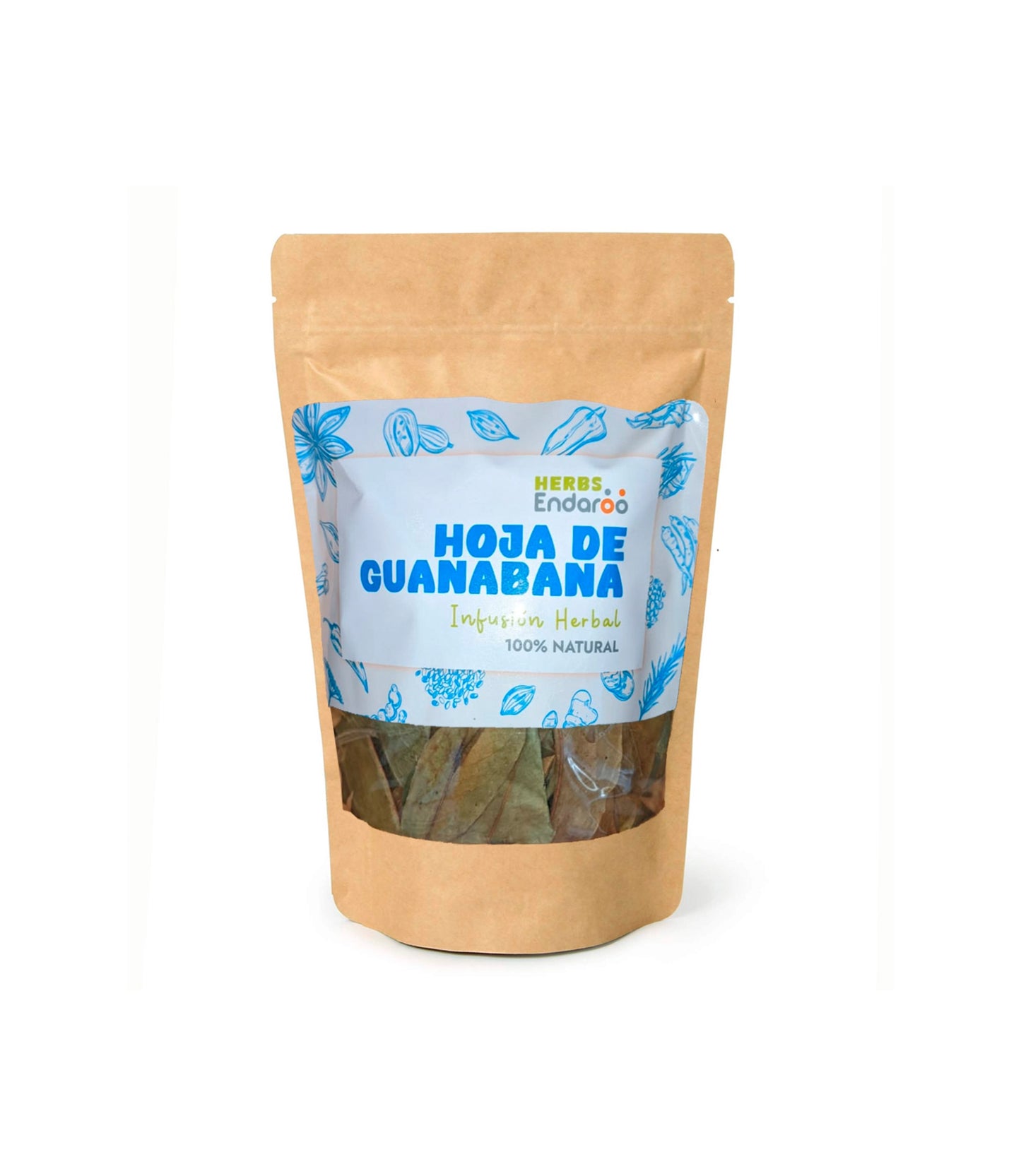 Hoja de Guanabana - 60 gr de té 100% Natural, Tisana Organica