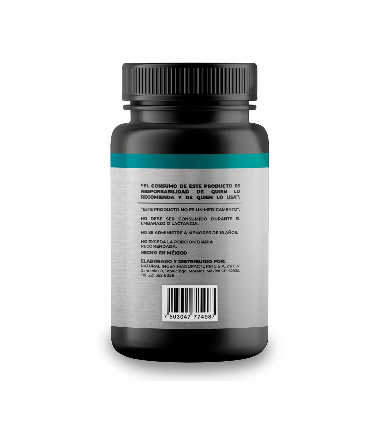 Treonato de Magnesio Con Hongo Melena de Leon y Vitamina C 500mg