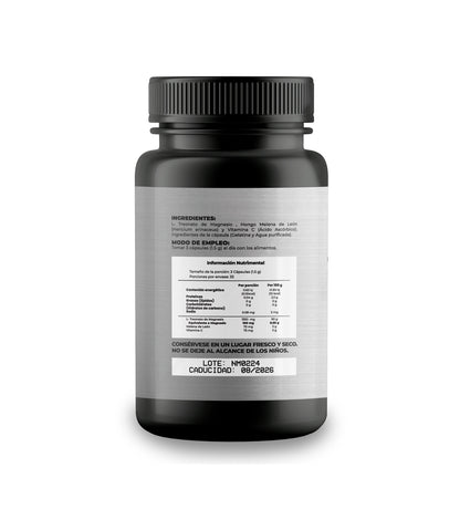 Treonato de Magnesio Con Hongo Melena de Leon y Vitamina C 500mg