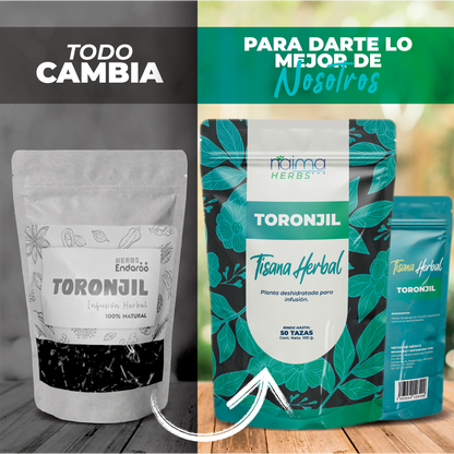 Toronjil - 100 gr de té 100% Natural, Tisana Organica