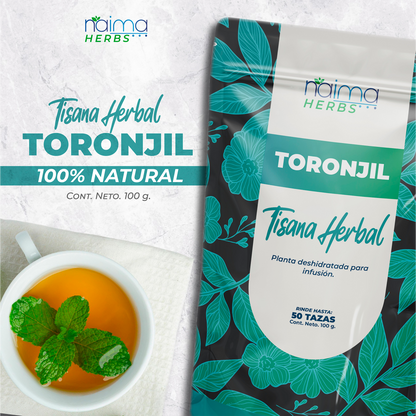 Toronjil - 100 gr de té 100% Natural, Tisana Organica