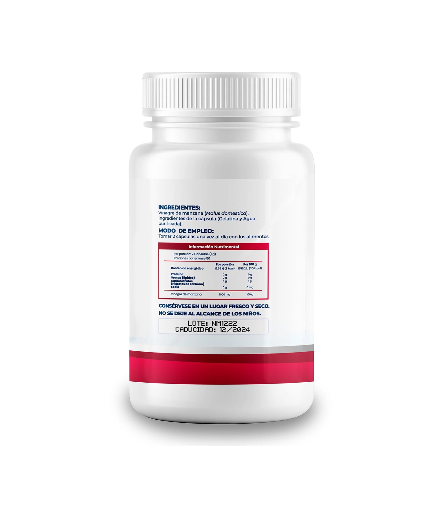 Vinagre de Manzana 500mg