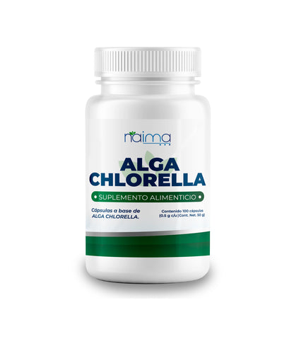 Alga Chlorella Orgánica 500mg