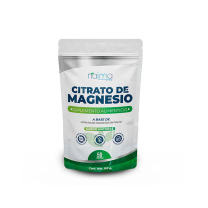 Polvo Citrato De Magnesio sabor natural 150g